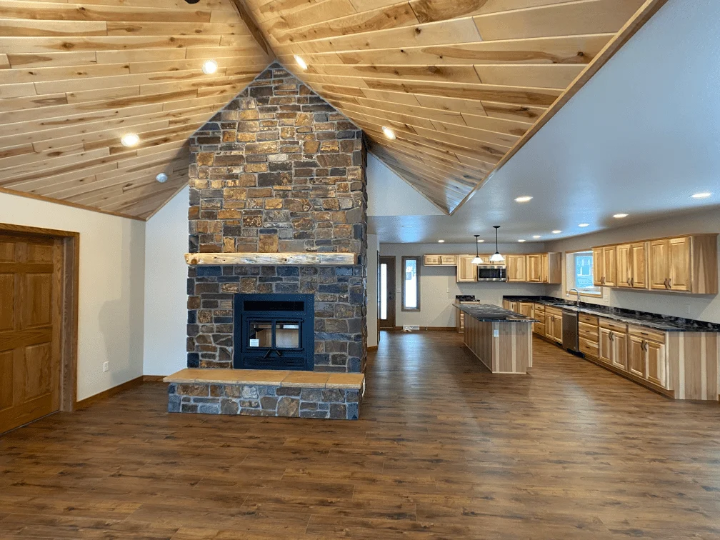  An image of a newly remodeled home in Northern Wisconsin