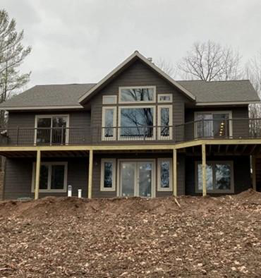 A new home construction