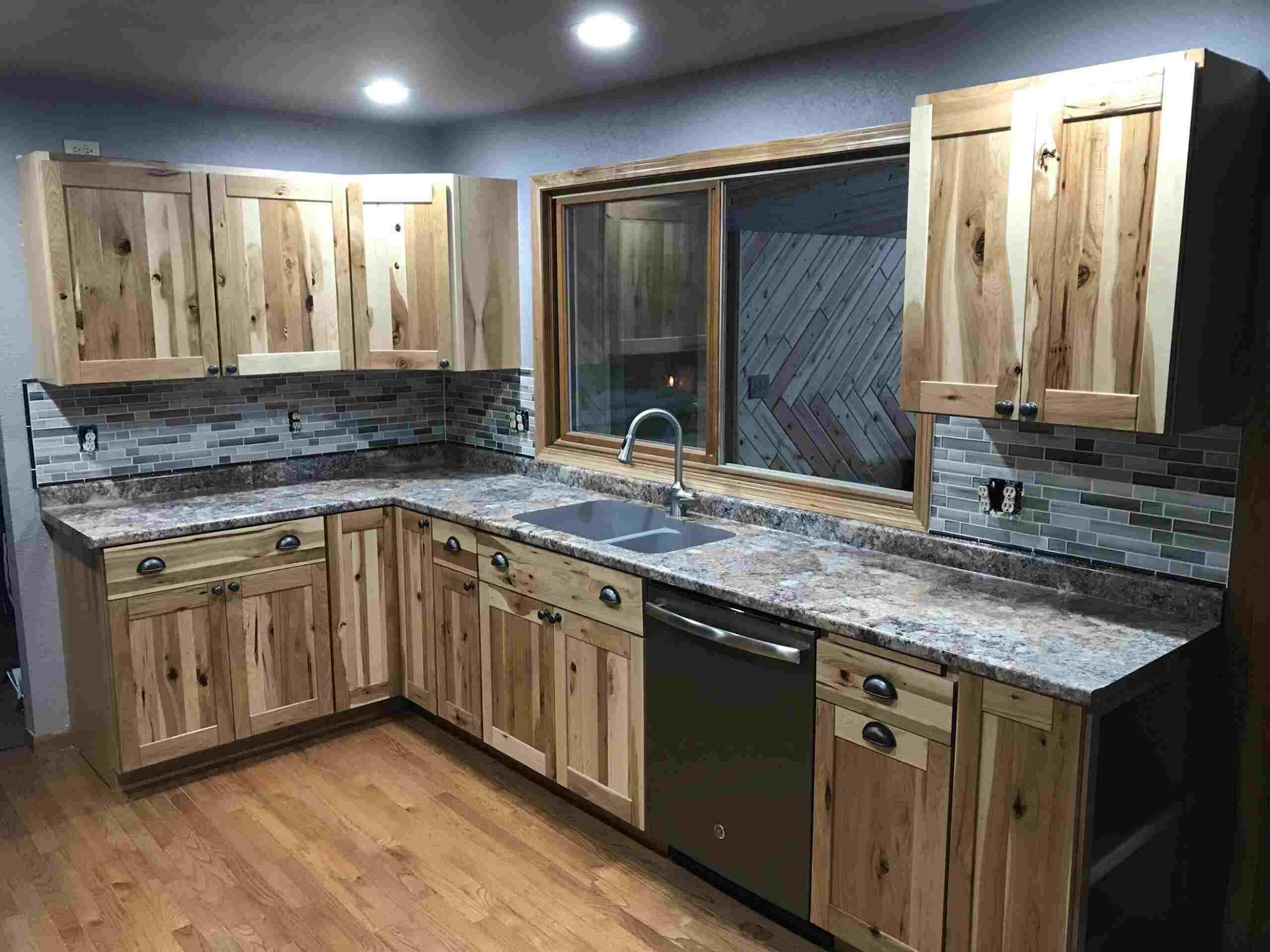 A renovated kitchen