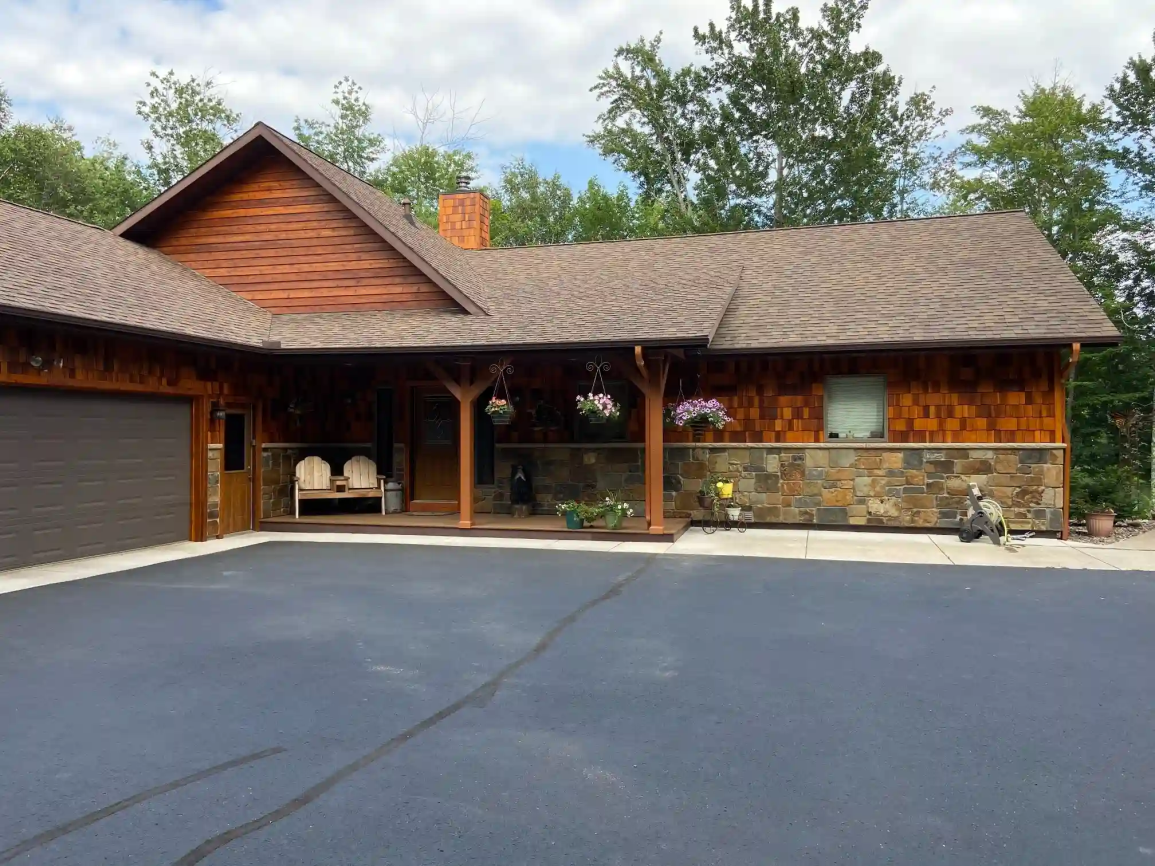 A custom home built by Modern Interiors