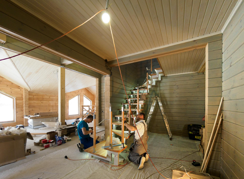 Residential construction services by professionals.