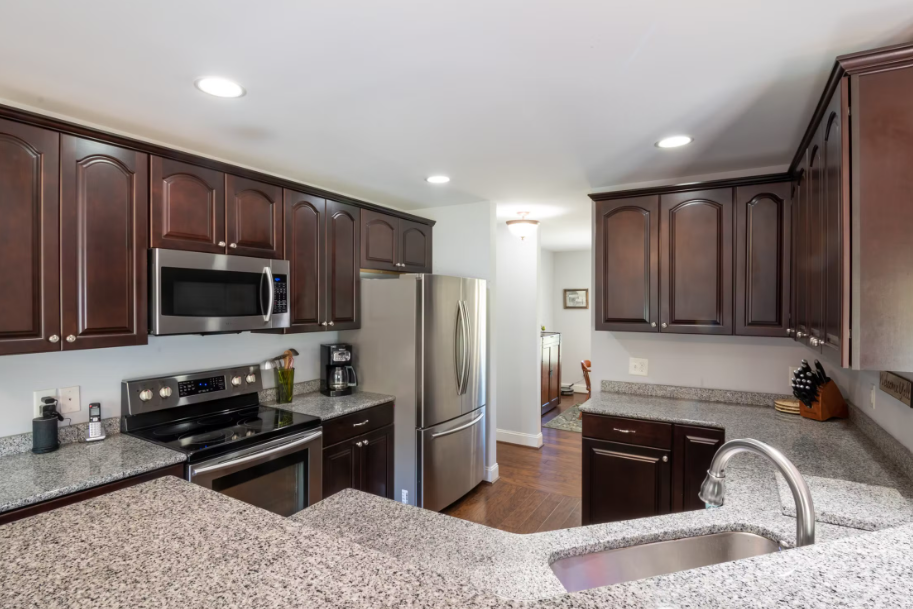 Kitchen renovated by remodeling contractors in Rhinelander, WI